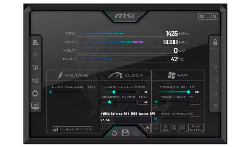 MSI Afterburner
