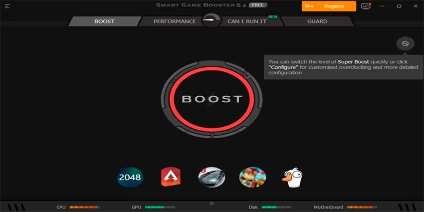 Smart Game Booster