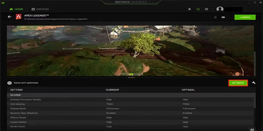 NVIDIA GeForce Experience
