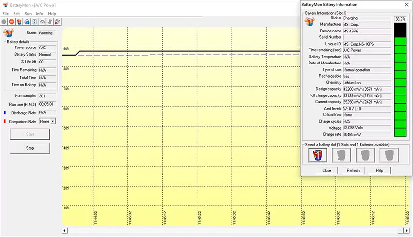 PassMark BatteryMon