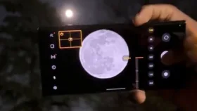 عکاسی ماه گلکسی اس 23 اولترا
