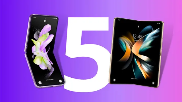 گلکسی زد فولد 5 و گلکسی زد فلیپ 5