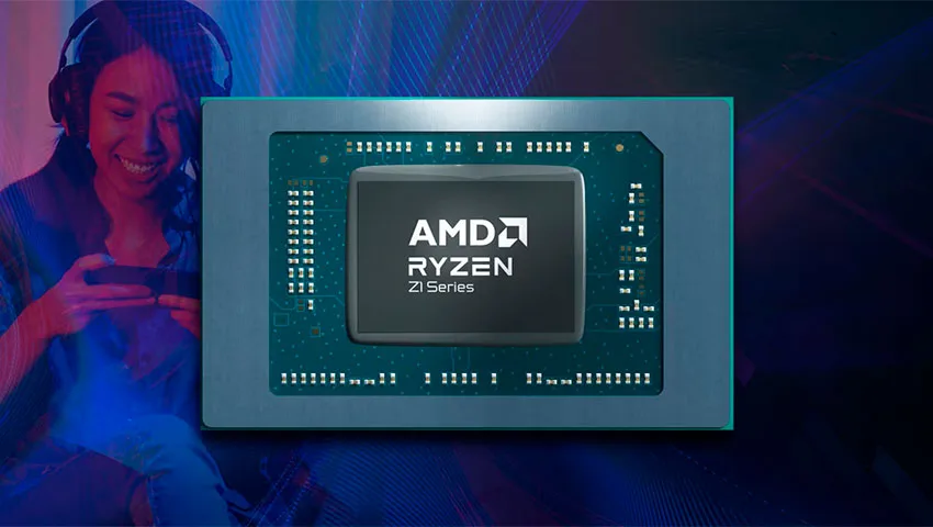 AMD از تراشههای سری رایزن Z1 برای کنسولهای دستی رونمایی کرد