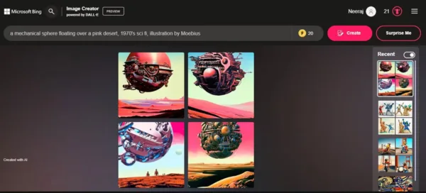 Bing Image Creator