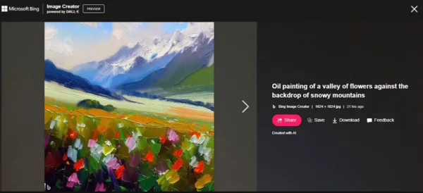 Bing Image Creator