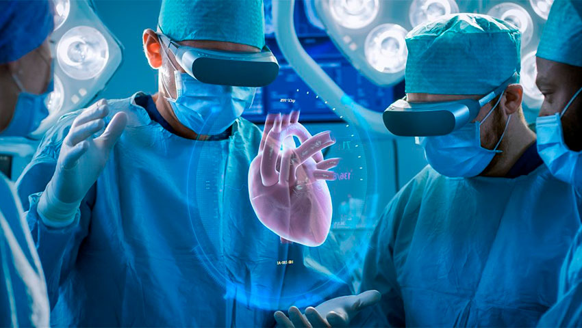 عمل جراحی با واقعیت مجازی