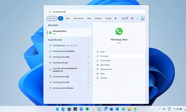 منوی استارت ویندوز 11