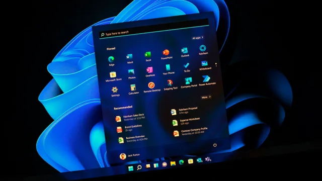 منوی استارت ویندوز 11