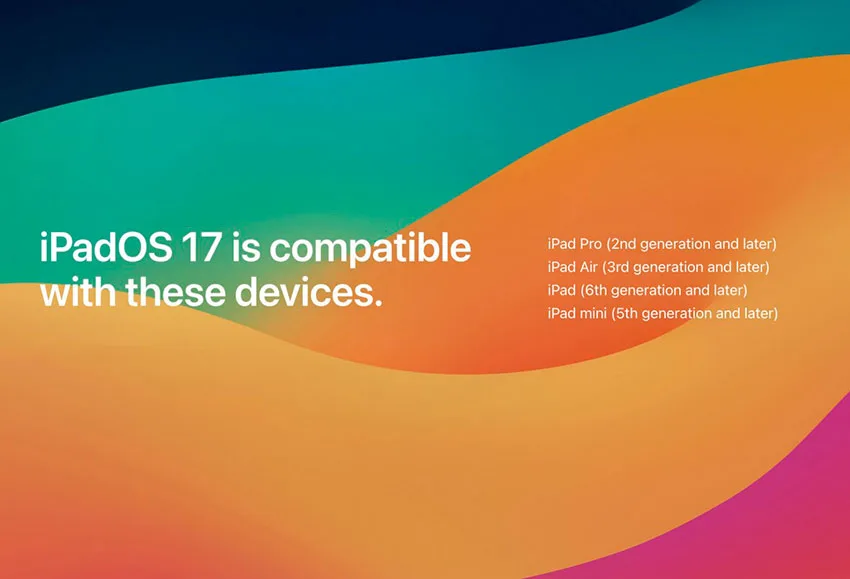 iPadOS 17