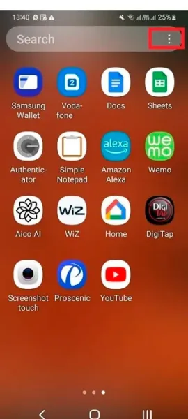 برنامه‌های مخفی اندروید