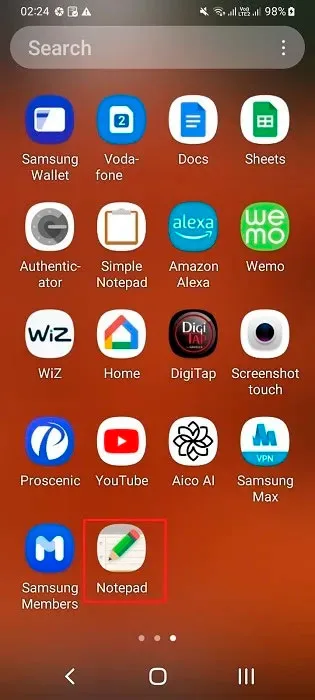برنامههای مخفی اندروید