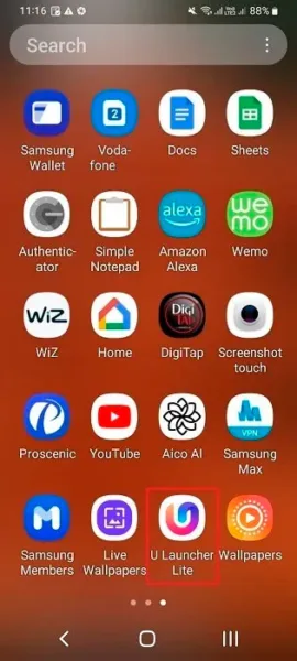 برنامه‌های مخفی اندروید