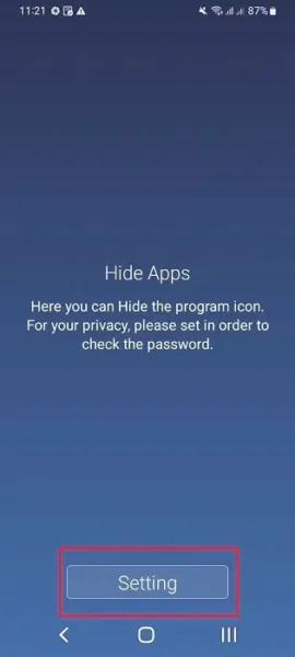 برنامه‌های مخفی اندروید
