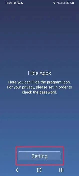 برنامههای مخفی اندروید