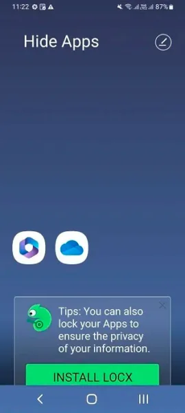 برنامه‌های مخفی اندروید