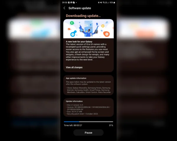 آپدیت One UI 6