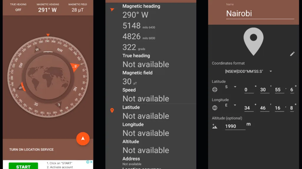 Fulmine Software Compass