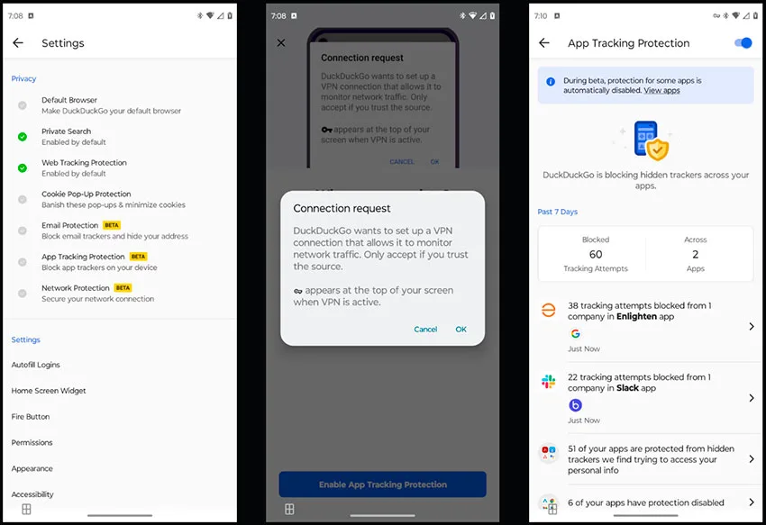 مرورگر خصوصی DuckDuckGo