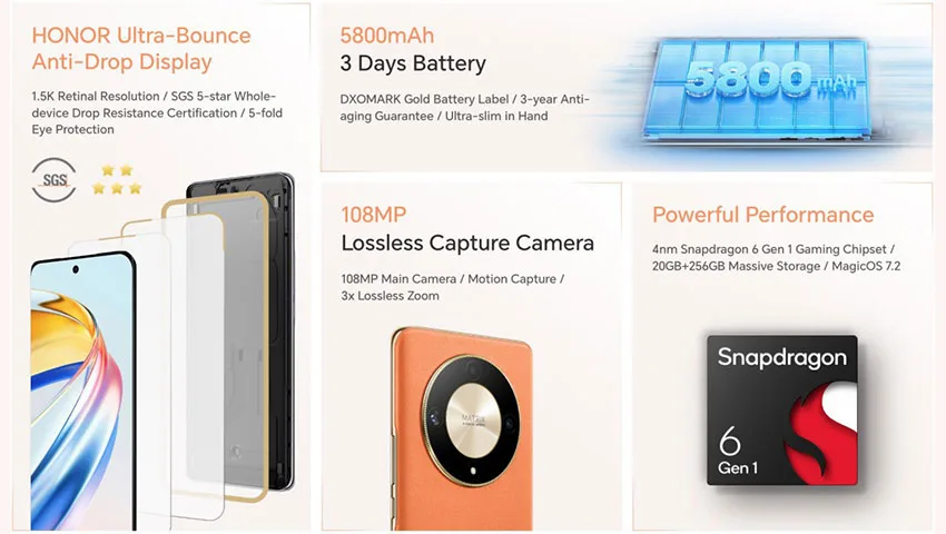 آنر مجیک 6 لایت