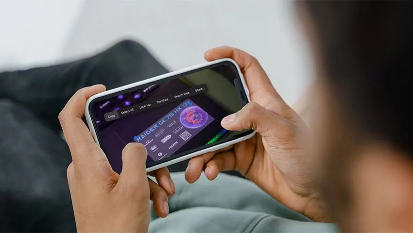 Live Text in Videos
