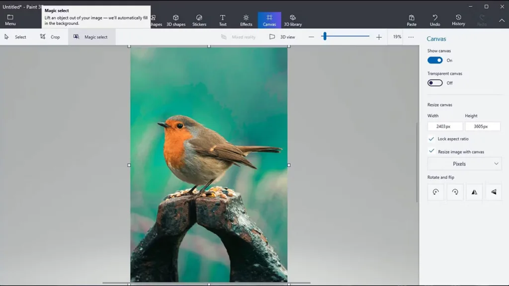 مایکروسافت Paint 3D
