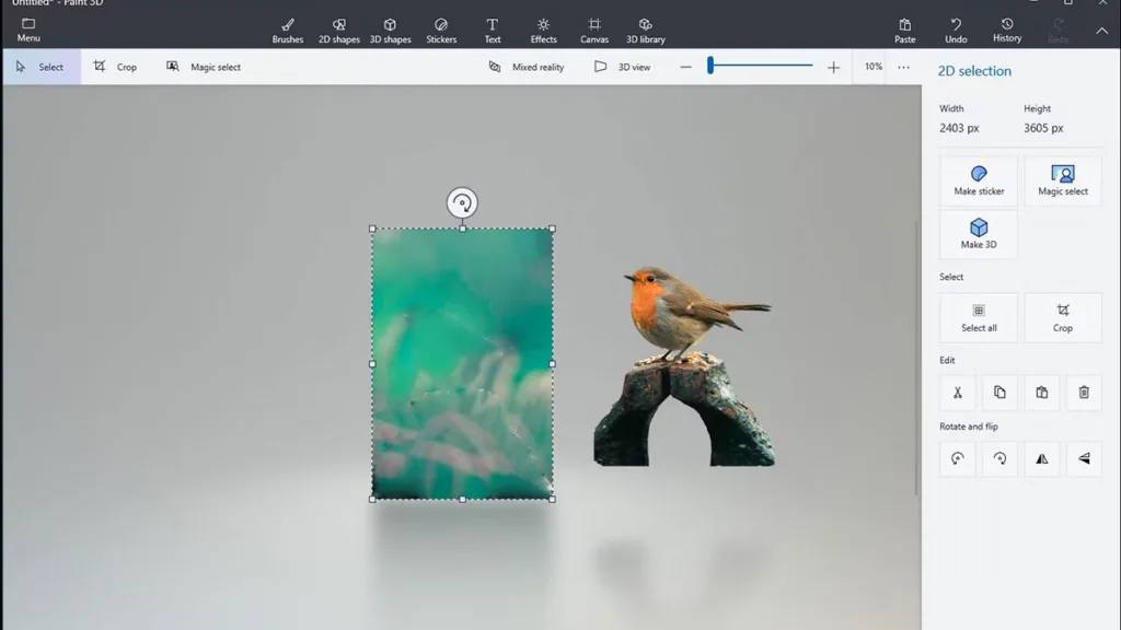 مایکروسافت Paint 3D