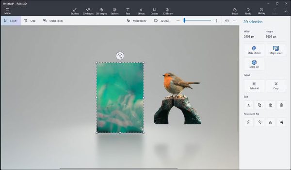 مایکروسافت Paint 3D