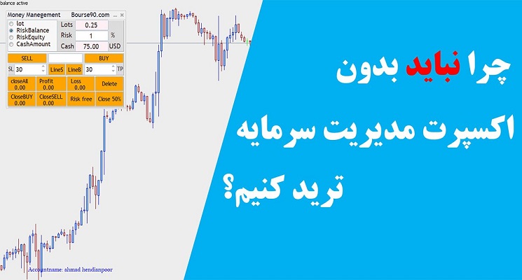 چرا نباید بدون اکسپرت مدیریت سرمایه ترید کنیم؟