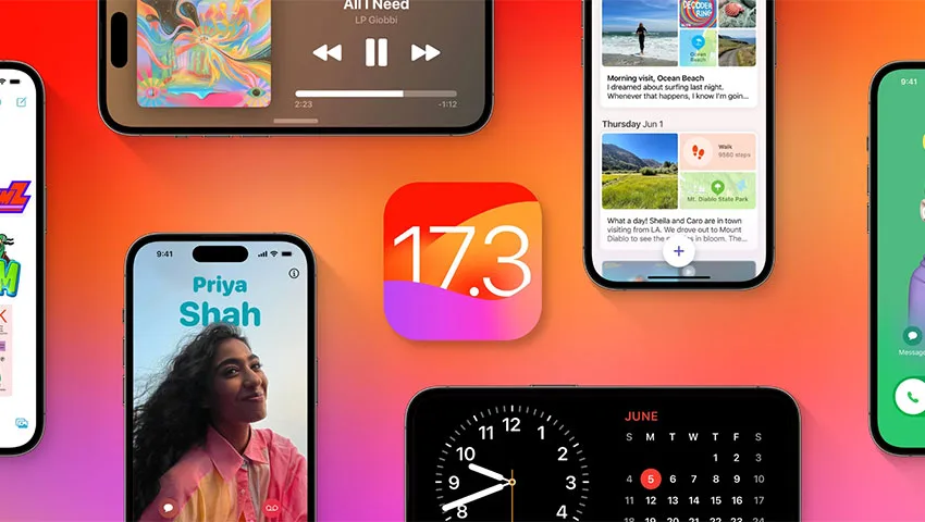 اپل بهروزرسانی iOS 17.3 را منتشر کرد؛ حفاظت از دستگاه دزدیده شده!