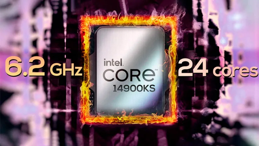 پردازنده اینتل Core i9-14900KS با فرکانس بالای 6 گیگاهرتز در راه است