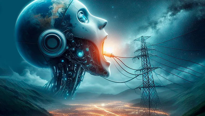 هوش مصنوعی تا سال 2027 نیم درصد از برق جهان را خواهد بلعید!