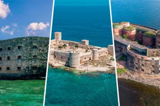 باشکوه‌ترین قلعه های دریایی تاریخ