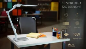 چراغ مطالعه LED سیلورلایت؛ روشنایی هوشمند برای لحظات تاریک