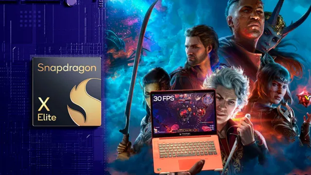 اجرای Baldur's Gate 3 روی اسنپدراگون ایکس الیت