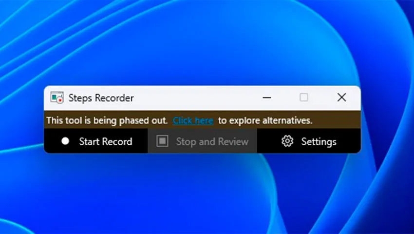 Steps Recorder