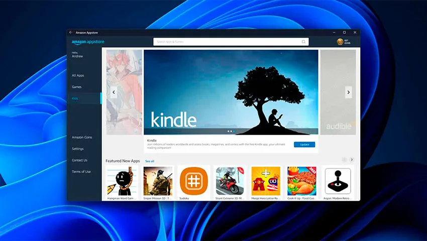 زیرسیستم ویندوز برای اندروید