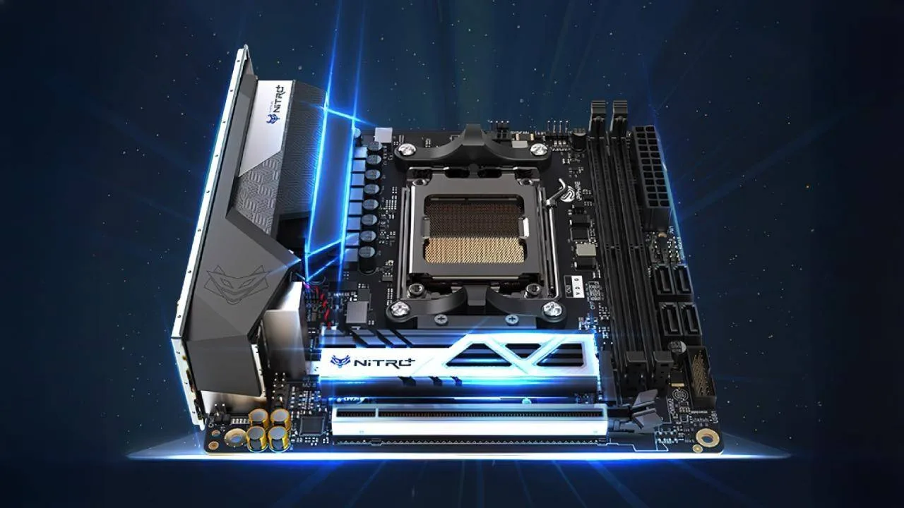 سافایر از مادربرد NITRO+ B650I با پشتیبانی از وای-فای 6 رونمایی کرد