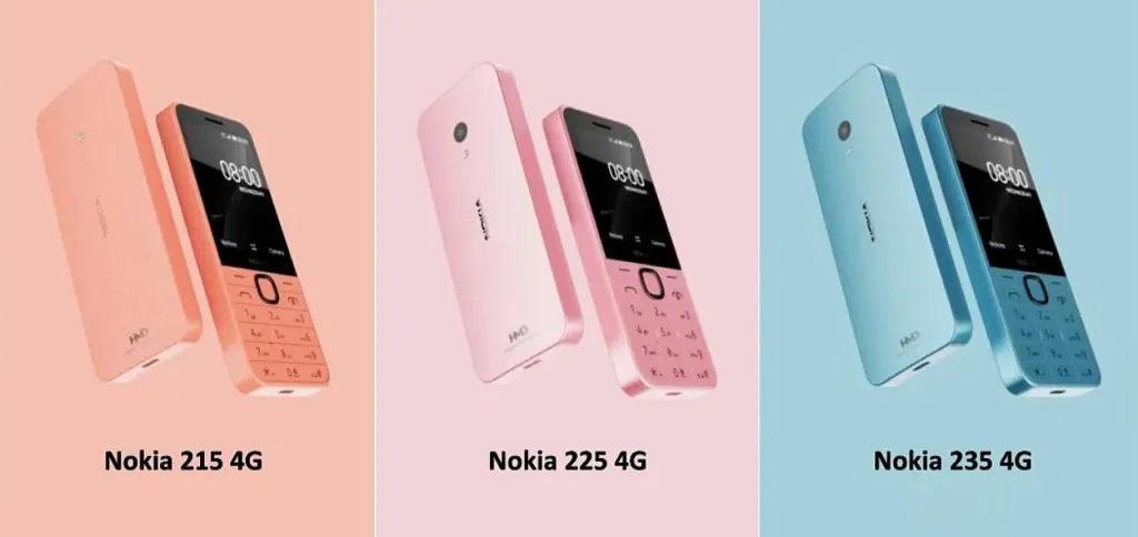 نوکیا 215 4G، نوکیا 225 4G و نوکیا 235 4G