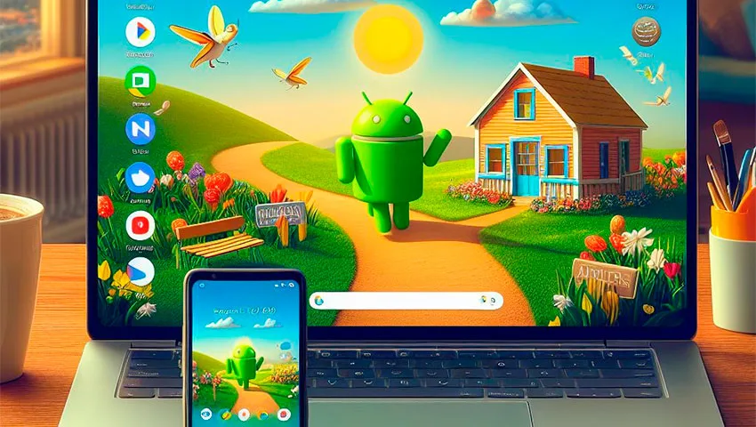 گوگل با حالت دسکتاپ اندروید 15، به جنگ ویندوز و مک او اس میرود!