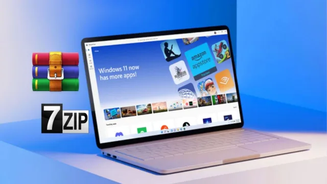 ساخت فایل‌های فشرده 7-Zip و TAR در ویندوز 11