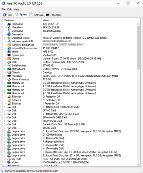 Free PC Audit