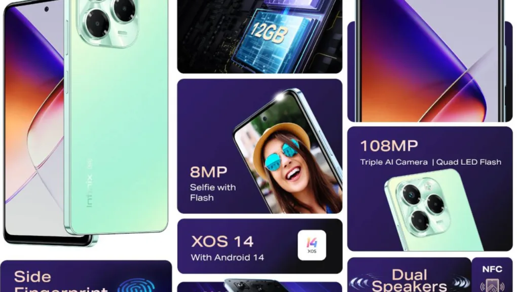 اینفینیکس نوت 40 ایکس فایو جی