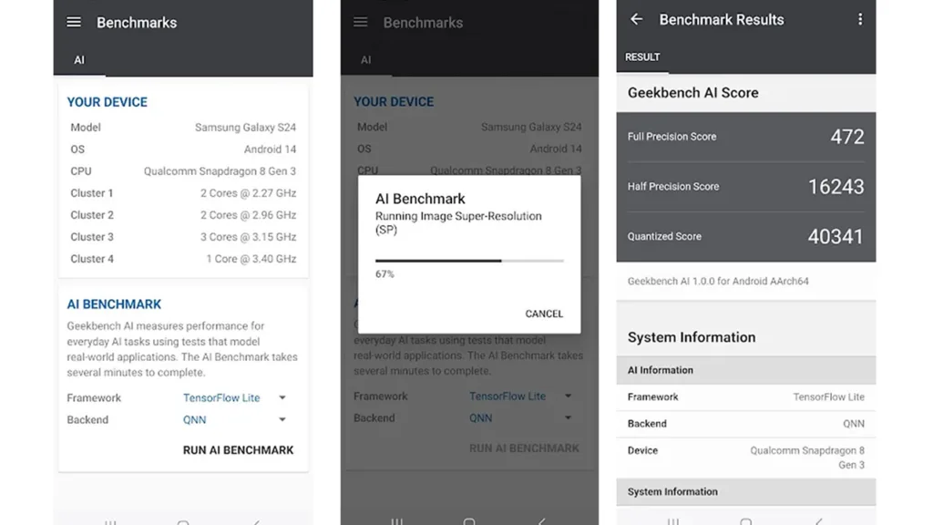Geekbench AI