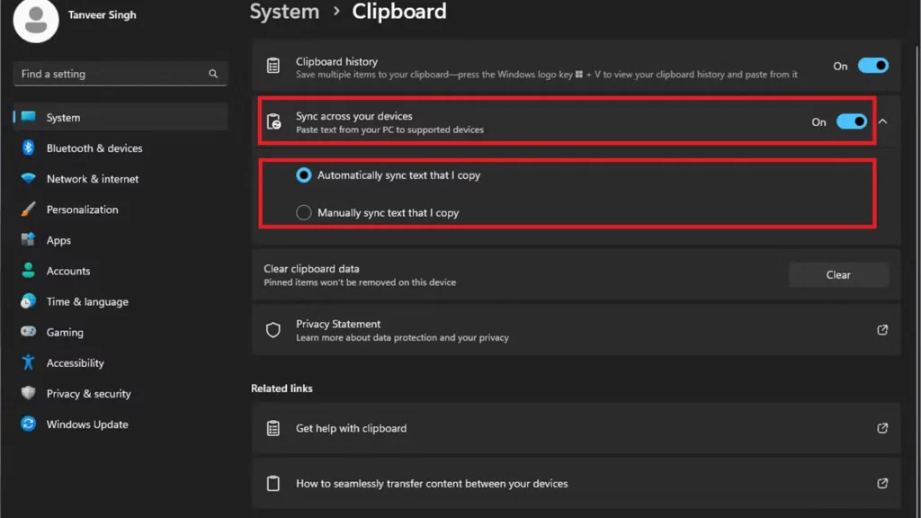5 نکته و ترفند کلیپ‌بورد ویندوز