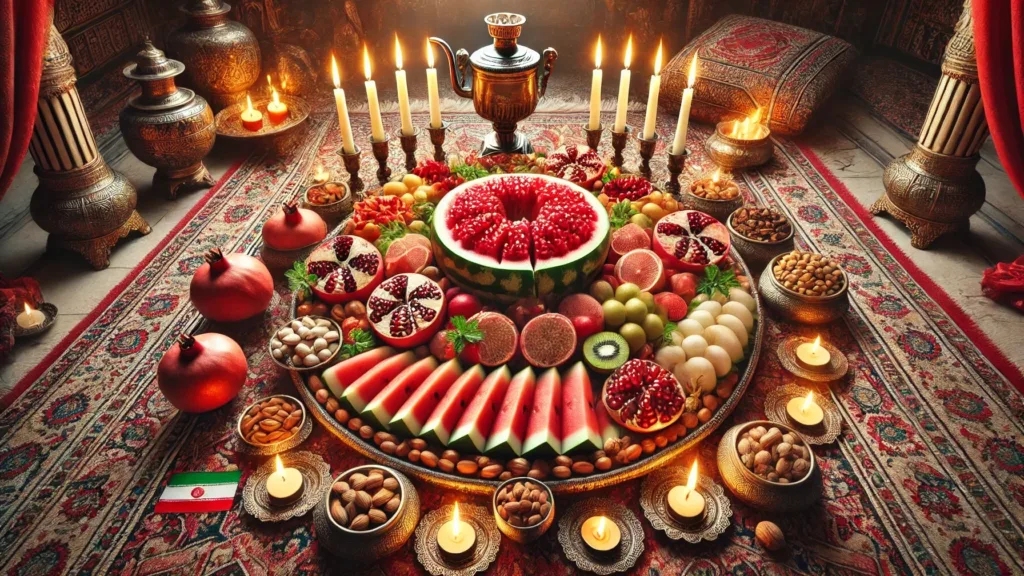 سفره ی شب یلدا