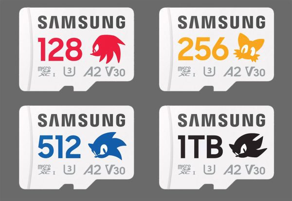 کارت‌های میکرو اس دی با طرح سونیک