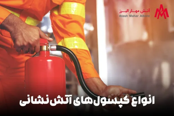 انواع کپسولهای آتشنشانی