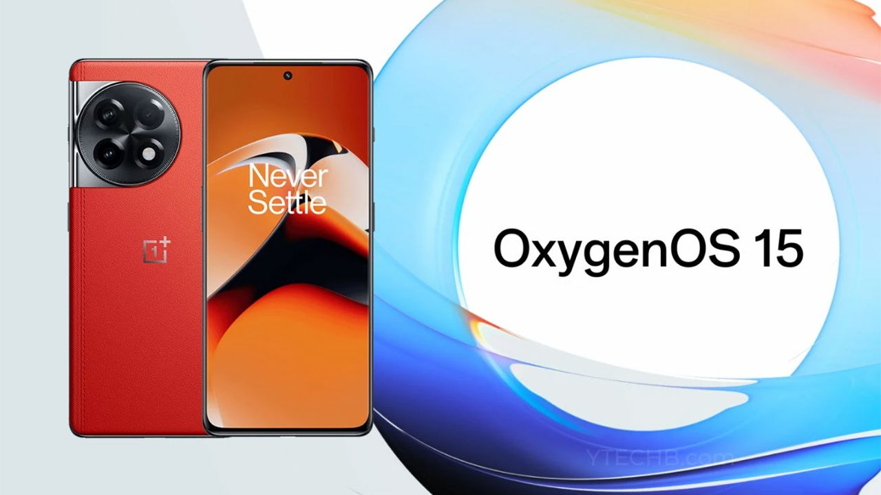 به‌روزرسانی OxygenOS 15 مبتنی بر اندروید 15 برای وان پلاس 11R عرضه شد