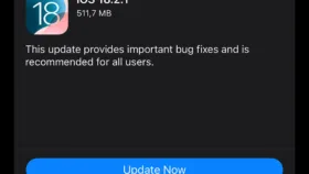 به‌روزرسانی iOS 18.2.1