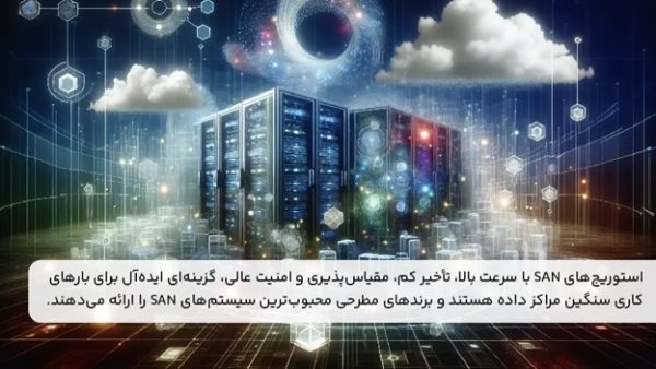 مزایا ذخیره سازی SAN